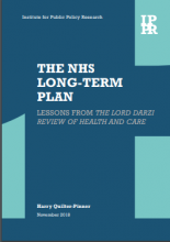 The NHS long-term plan: Lessons from the Lord Darzi Review of Health and Care